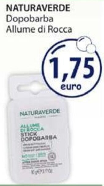 Acqua & Sapone Naturaverde Dopobarba Allume di Rocca offerta