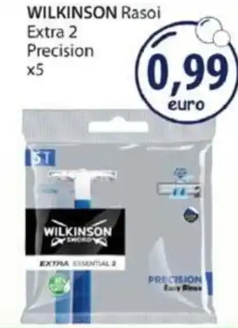 Acqua & Sapone Wilkinson Rasoi Extra 2 Precision x5 offerta
