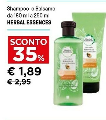 Herbal essences Shampoo O Balsamo