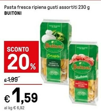 Iper La Grande Buitoni Pasta Fresca Ripiena offerta