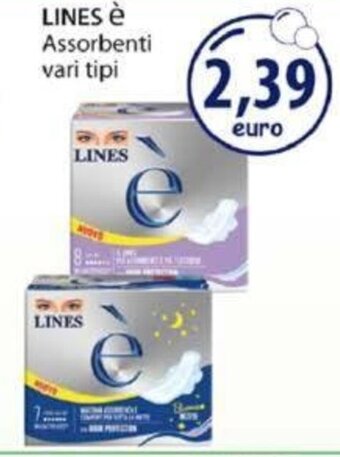 Acqua & Sapone Lines è Assorbenti vari tipi offerta
