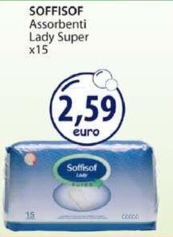 Acqua & Sapone Soffisof Assorbenti Lady Super x15 offerta