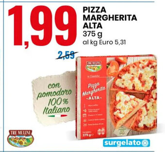 Eurospin Pizza Margherita Alta 375 g offerta