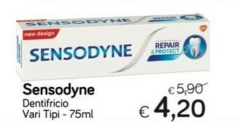Sensodyne 5054563026477 Dentifricio Dentifricio Anticarie 75 G 75 Ml