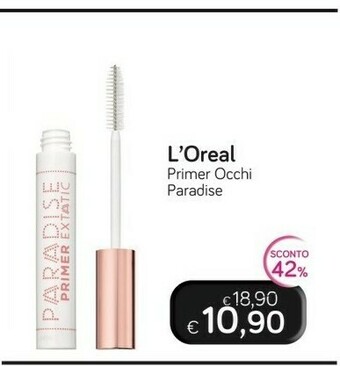 Idea bellezza L'Oreal Primer Occhi Paradise offerta