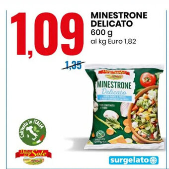 Eurospin Minestrone Delicato 600 g offerta