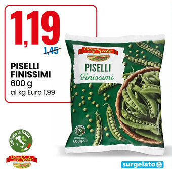 Eurospin Piselli Finissimi 600 g offerta