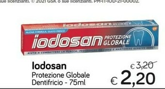 Iodosan Protezione Globale Dentifricio 75 Ml