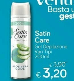 Idea bellezza Gillette Satin Care Gel Depilazione offerta