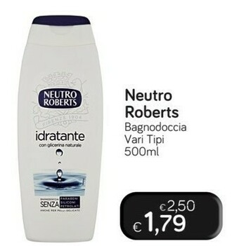 Neutro Roberts Bagnodoccia Idratante