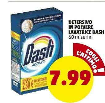 PENNY Dash Detersivo In Polvere Lavatrice offerta