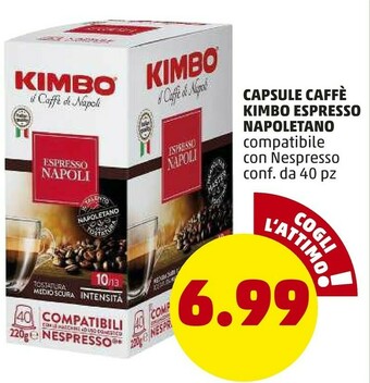 PENNY Kimbo Caffè Espresso Napoletano offerta
