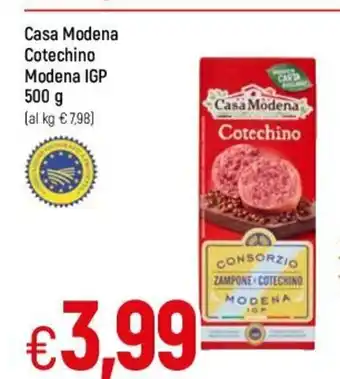 Famila Casa Modena Cotechino Modena IGP 500 g offerta