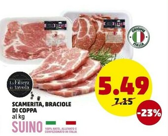 PENNY La Filiera In Tavola Braciole Di Coppa offerta
