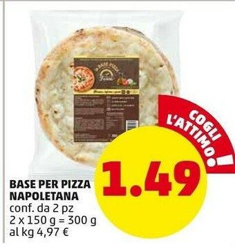 PENNY Base Per Pizza Napoletana offerta