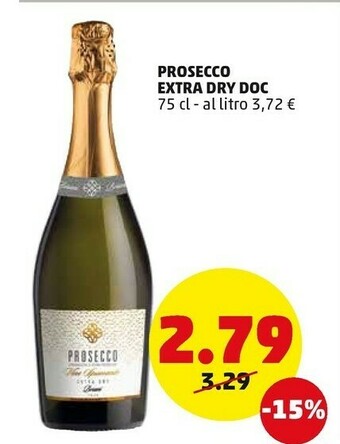 PENNY Prosecco Extra Dry Doc offerta