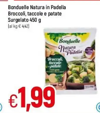 Famila Bonduelle Natura in Padella Broccoli, taccole e patate Surgelato 450 g offerta