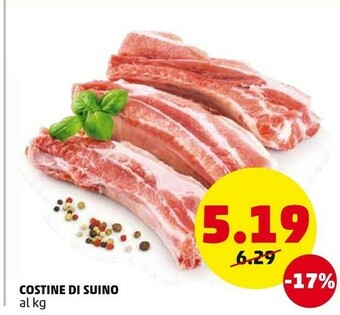 PENNY Costine Di Suino offerta
