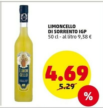 PENNY Limoncello Di Sorrento IGP offerta