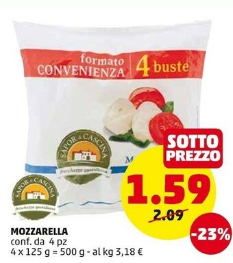 PENNY Sapori Di Cascina - Mozzarella La Latteria 500 G(ml) offerta