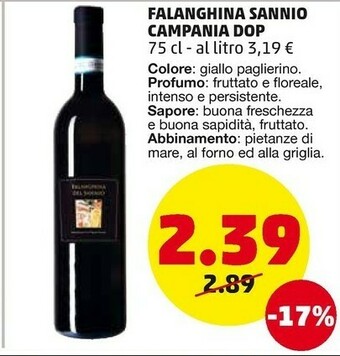 PENNY Falanghina Sannio Campania DOP offerta