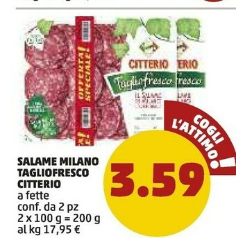 PENNY Citterio Salame Di Milano La Merenda offerta