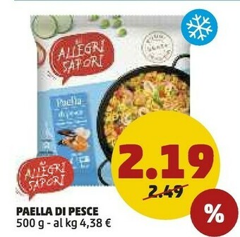 PENNY Gli allegri sapori Paella Di Pesce offerta