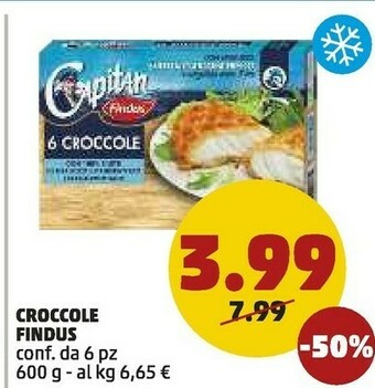 PENNY Findus 6 Croccole offerta