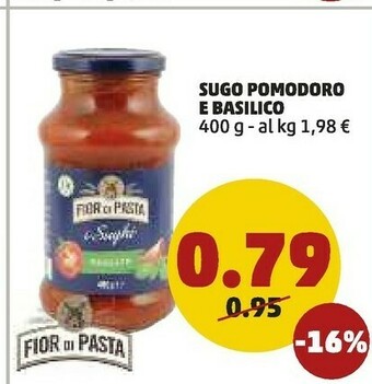 Fior Di Pasta - Basilico 400 G(ml)