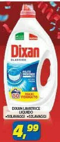 Risparmio Casa Dixan Lavatrice Liquido offerta