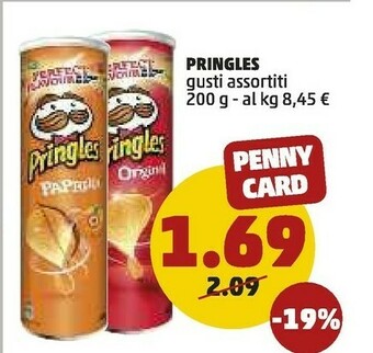 PENNY Pringles Patatine offerta