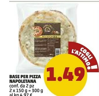 PENNY Base Per Pizza Napoletana 300 G offerta