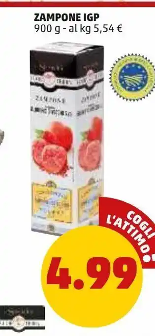 Zampone igp 900 g - al kg 5,54 €