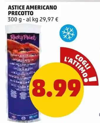 PENNY Astice americano precotto 300 g — al kg 29,97 € offerta
