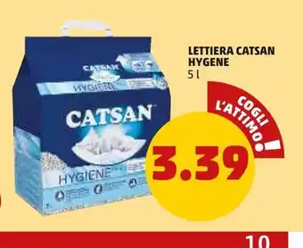 Lettiera catsan hygene 5 l