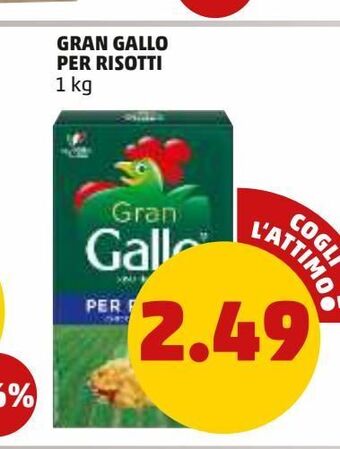 PENNY Gran gallo per risotti 1 kg offerta
