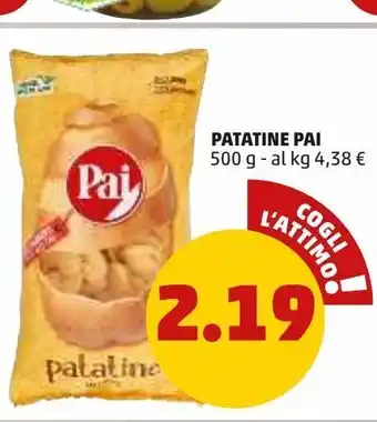 PENNY Patatine pai 500 g offerta
