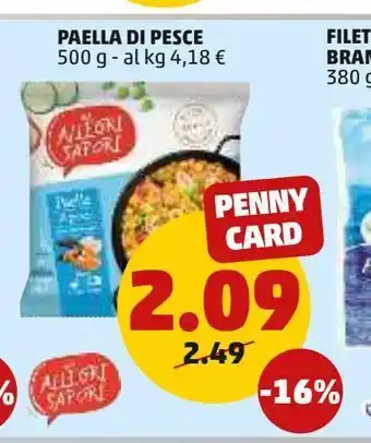 PENNY Paella di pesce 500g offerta