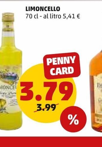 PENNY Limoncello 70 cl offerta