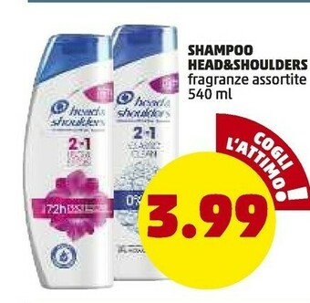 PENNY Head & Shoulders Shampoo offerta