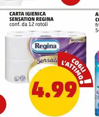 PENNY Carta igienica sensation regina offerta