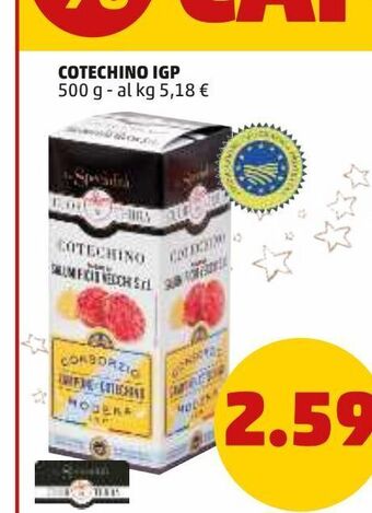 PENNY Cotechino igp 500 g offerta