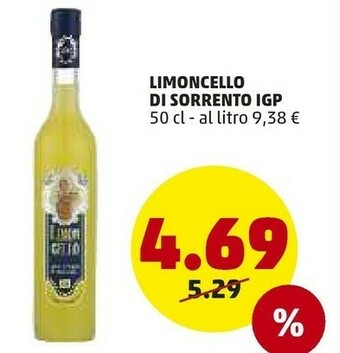 Limoncello Di Sorrento Igp