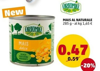 PENNY Ortomio - Mais Al Naturale offerta