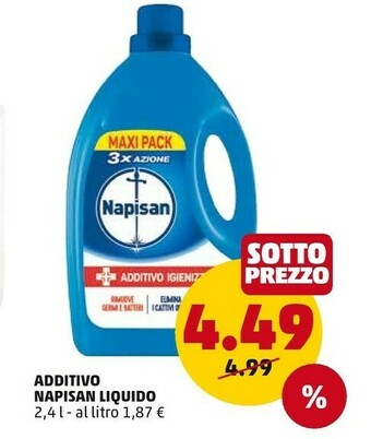 PENNY Napisan Additivo Liquido offerta