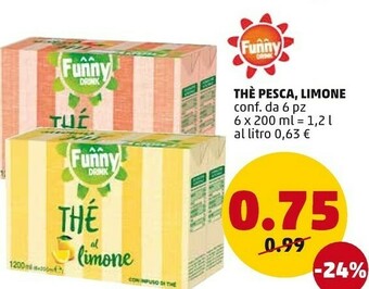PENNY Funny drink The Pesca offerta
