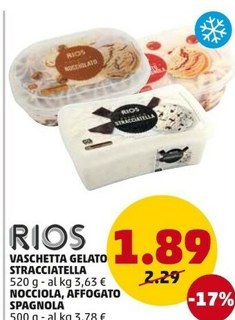 PENNY Vaschetta Gelato Stracciatella offerta