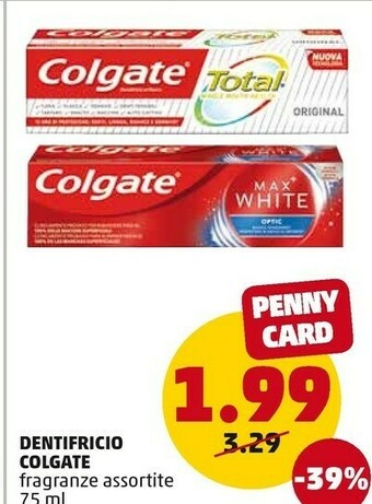 PENNY Colgate Dentifricio offerta