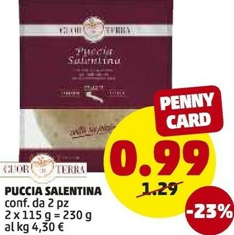 PENNY Puccia Salentina offerta