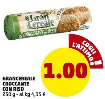 PENNY Mulino Bianco Grancereale Croccante Con Riso offerta